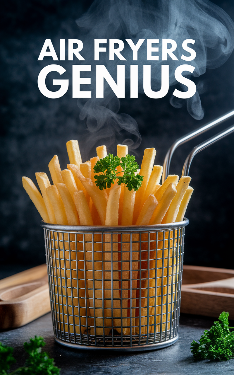 Healthy air fryer chips vs greasy store-bought chips