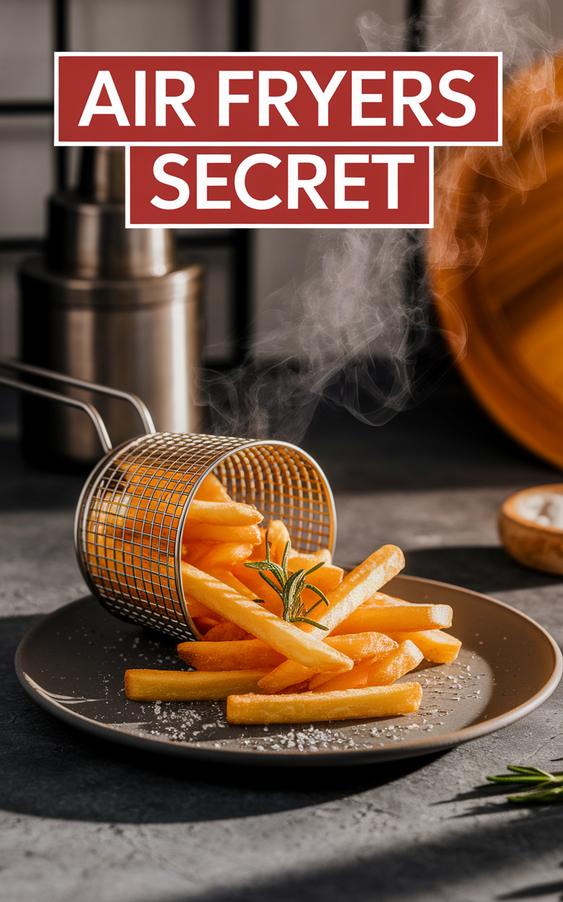 Creative air fryer snacks made from vegetable scraps and leftovers