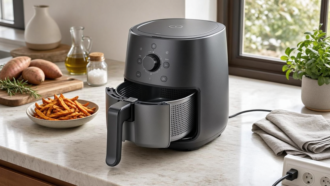 Cosori 9-in-1 TurboBlaze Air Fryer 6 Qt, PFAS-Free Ceramic Coating, 90°–450°F,... review image
