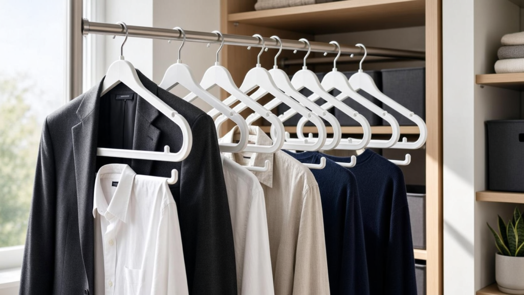 Amazon Basics Plastic Hangers Review: 50-Pack Value review image